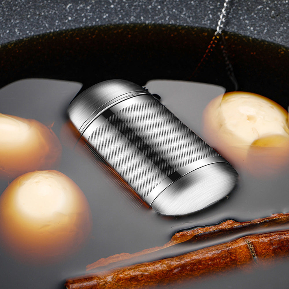 Strainer Tea Infuser with Chain Hook and Lid