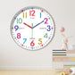 30.5CM Learning Clock for Kids Multicoloured Telling Time Teaching Clock