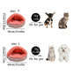 Plush Cushioned Hooded Winter Pet Bed