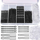 Hair Pins Set with Storage Box Bobby Pins & U Shaped Hair Clips Kit for Bun Updo Styling