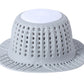 Bathtub Drain Hair Catcher Silicone Shower Hair Catcher for Pop Up and Regular Drains