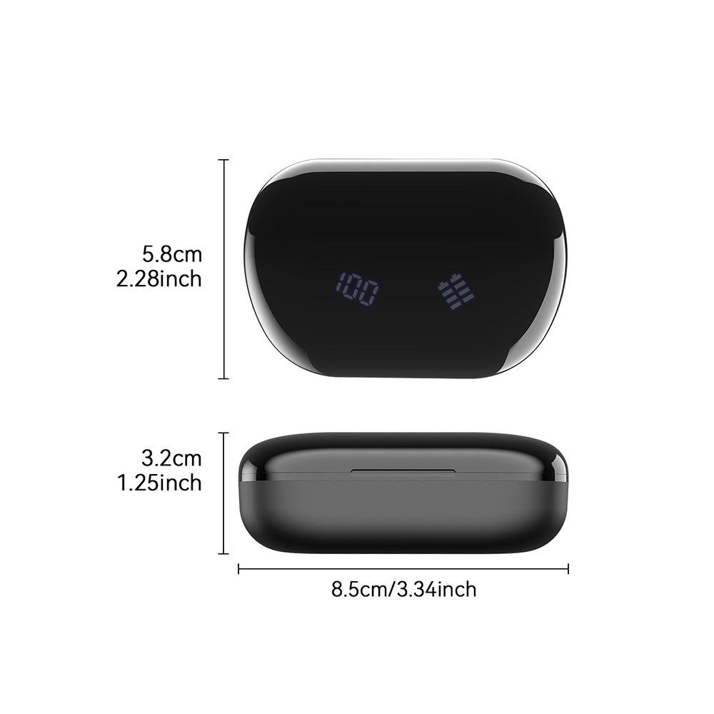 Bluetooth wireless Earbuds hanging ear Noise Cancellation HiFi sports Earphones