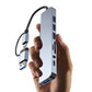 8 In 1 USB-C And USB-3.0 HUB Multiport Adapter Multifunction Splitter Docking Hub