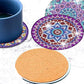 6Pcs Mandala DIY Diamond Painting Coaster Kits