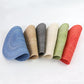 Round Braided Placemats Set of 4 Washable Place Mats for Dining Tables