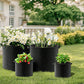 5 Pcs Nonwoven Grow Bags for Fruit Flowers and Vegetables