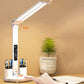 2Pcs USB Rechargeable Touch LED Dimmable Desk Lamp with Pen Container