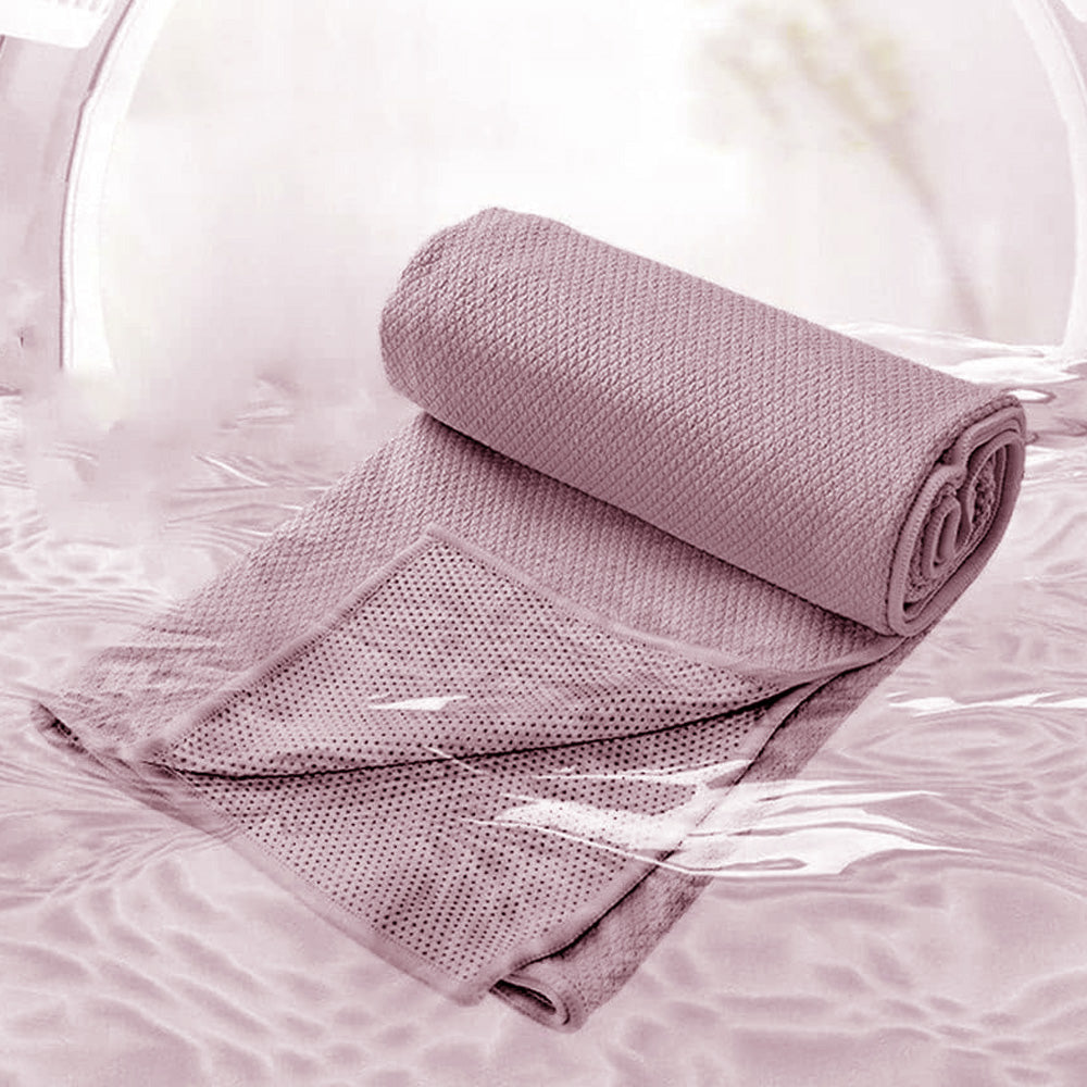 Hot Yoga Towel Microfiber Sweat Anti-Slip Yoga Mat Towels for Bikram Pilates