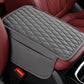 Microfiber Leather Car Center Console Cover Car Arm Rest Cover with 2 Storage Bags