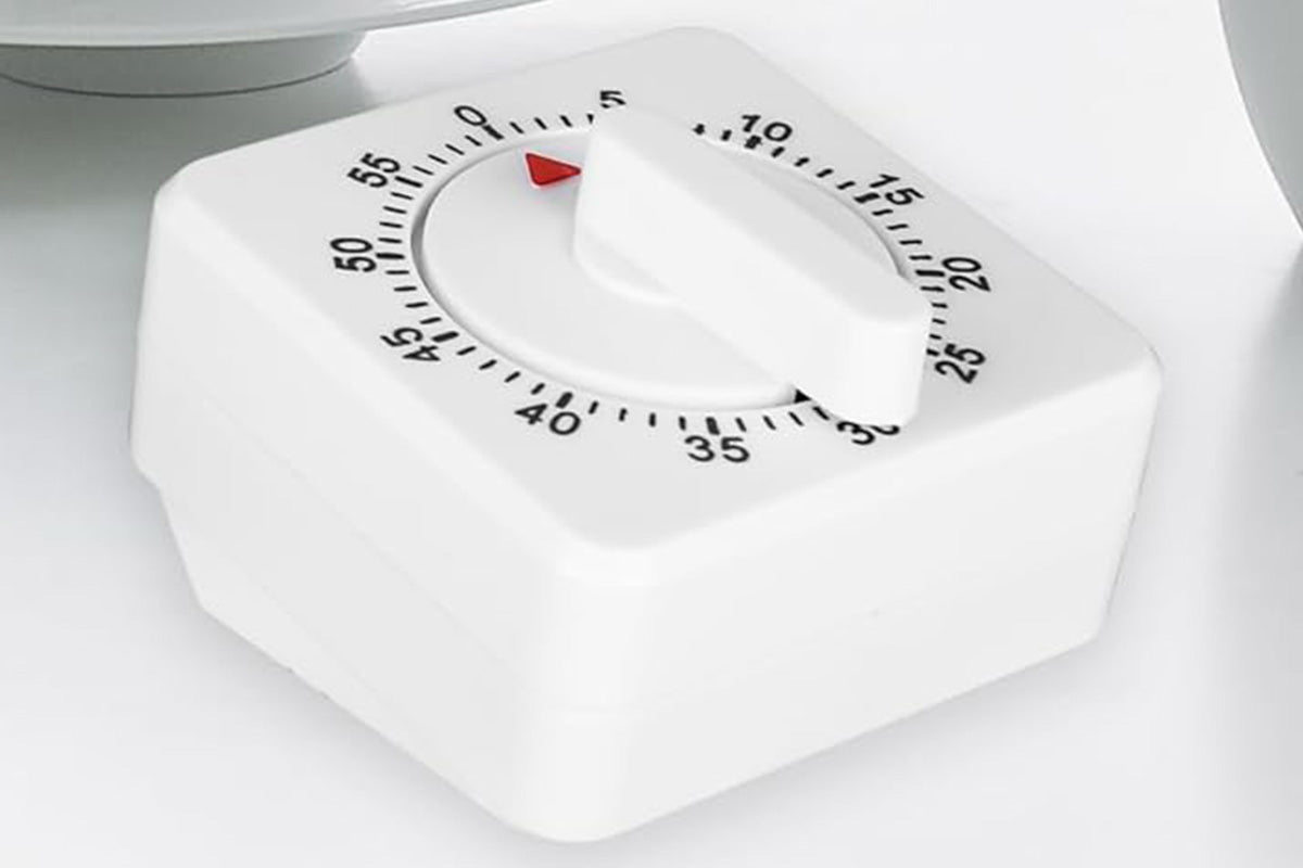 Mechanical Kitchen Timer Battery-Free Countdown Timer for Cooking Studying