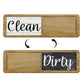 Clean Dishwasher Magnet and Dirty Dishwasher Magnet