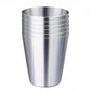 30ml Stainless Steel Shot Cup Set with PU Carry Pouch for Travel