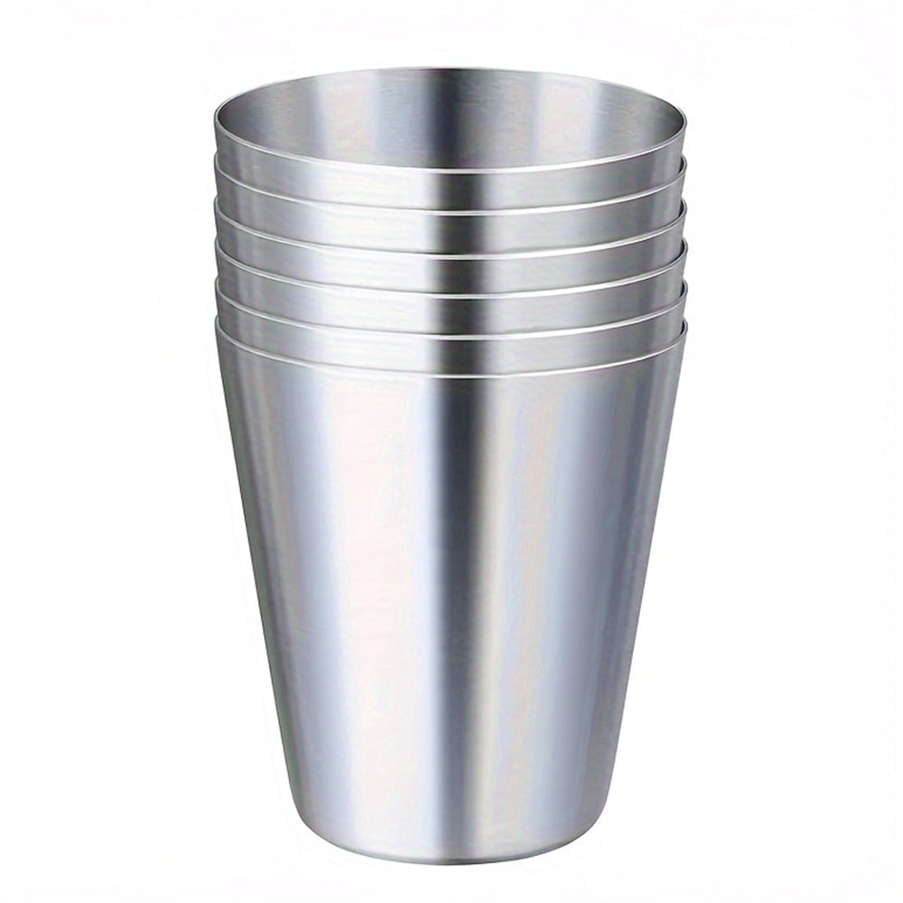 30ml Stainless Steel Shot Cup Set with PU Carry Pouch for Travel