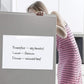 Attractive Dry Erase Board for Fridge with 3 Markers and Eraser Kitchen Whiteboard