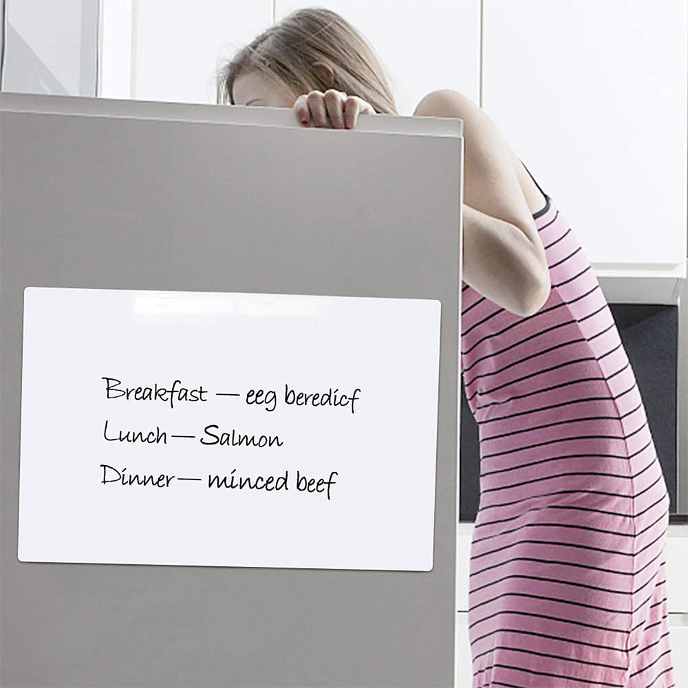 Attractive Dry Erase Board for Fridge with 3 Markers and Eraser Kitchen Whiteboard