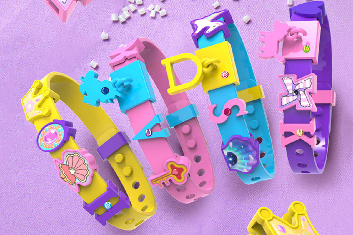 DIY Friendship Bracelet Making Kit With Stickers Wrist Band Craft Kit For Girls