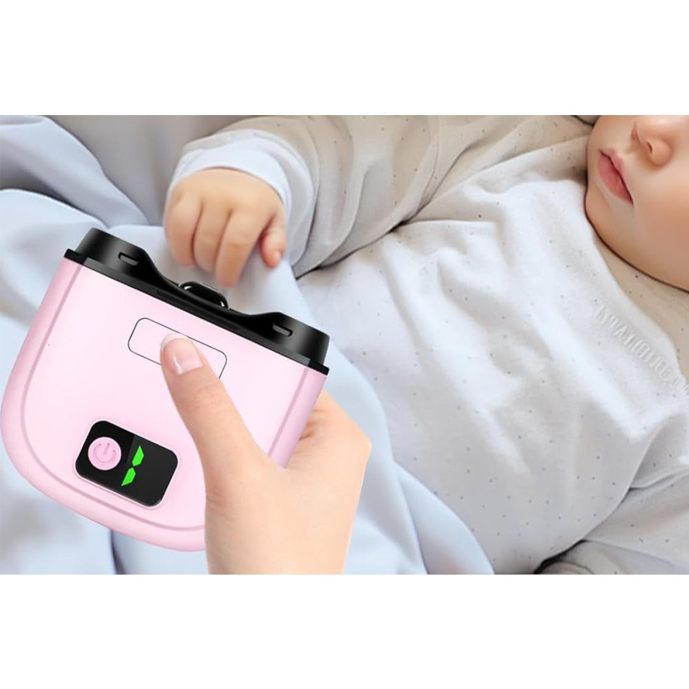Automatic Electric Nail Clippers Rechargeable Led Lights Fingernail Clippers