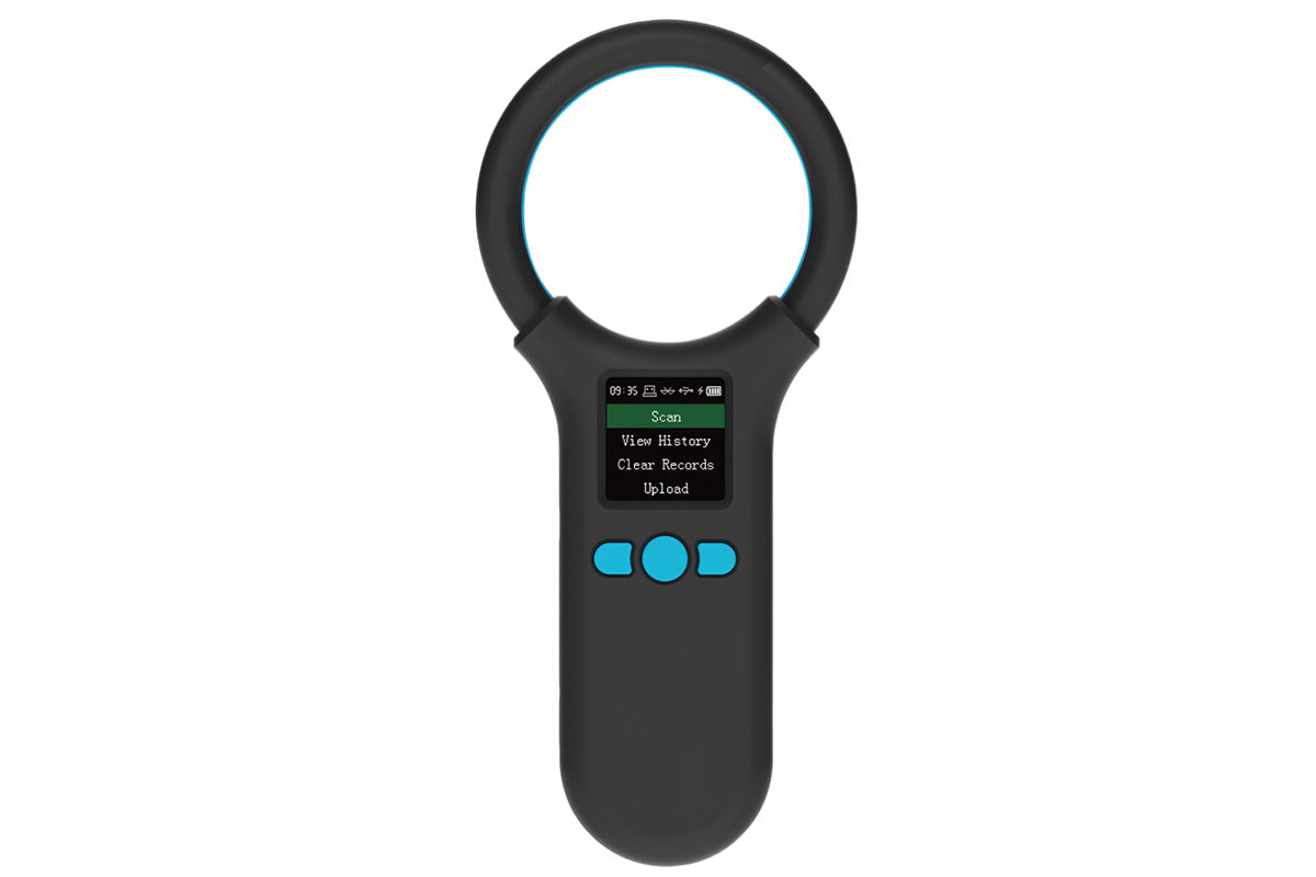 Pet Microchip Reader 134.2KHz/125KHz Dog Chip Scanner Animal ID Tag Scanner