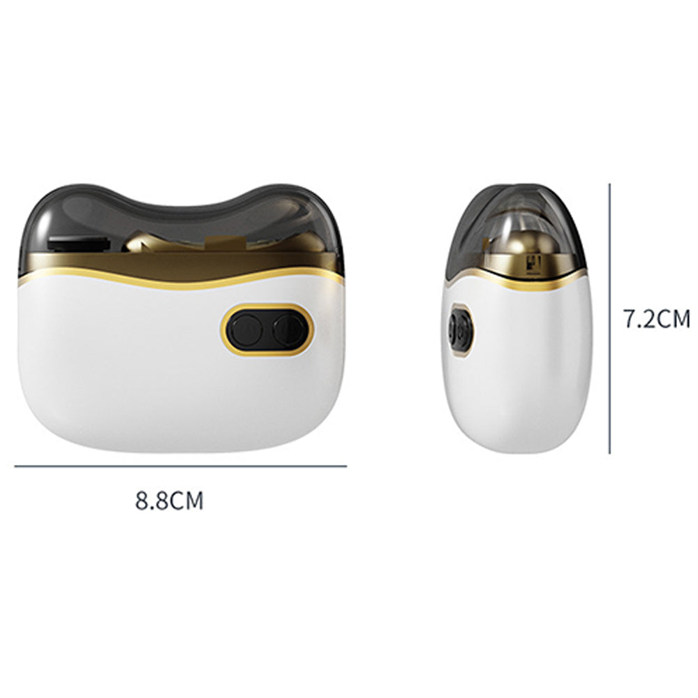 2 in 1 Electric Nail Clipper and Polisher with LED Light Rechargeable