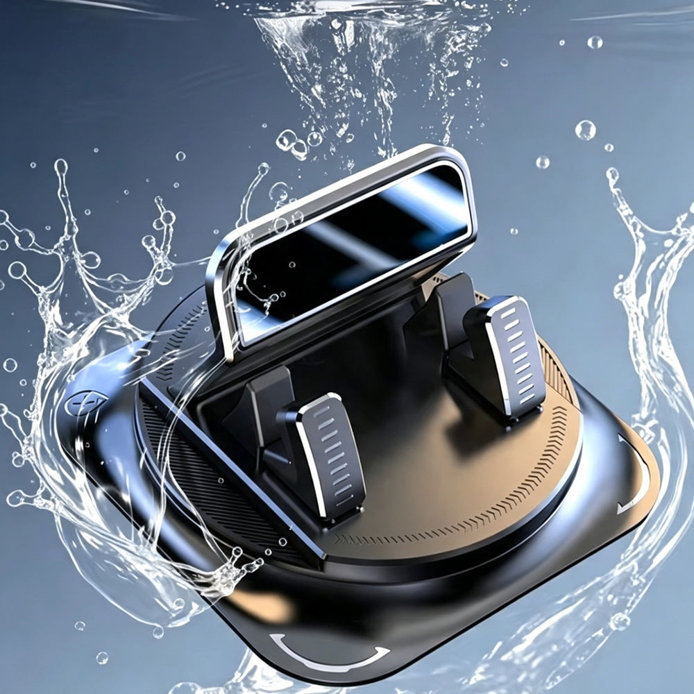 2Pcs 360 Degree Rotating Nonslip Dashboard Phone Holder for Car Navigation