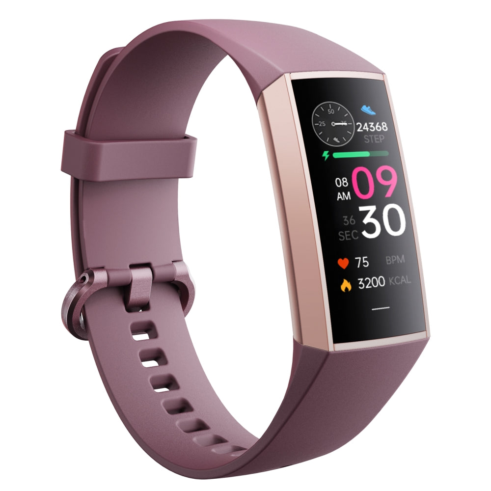 AMOLED Smartwatch Health Monitoring Sport Bracelet Pedometer Fitness Tracker