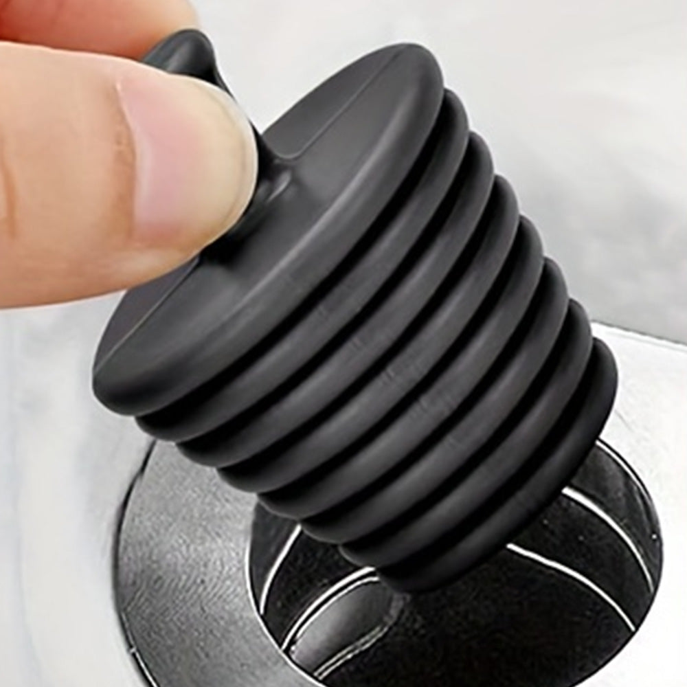 2Pcs Bathtub Drain Stoppers Silicone Shower Drain Cover for Tub and Shower Drain