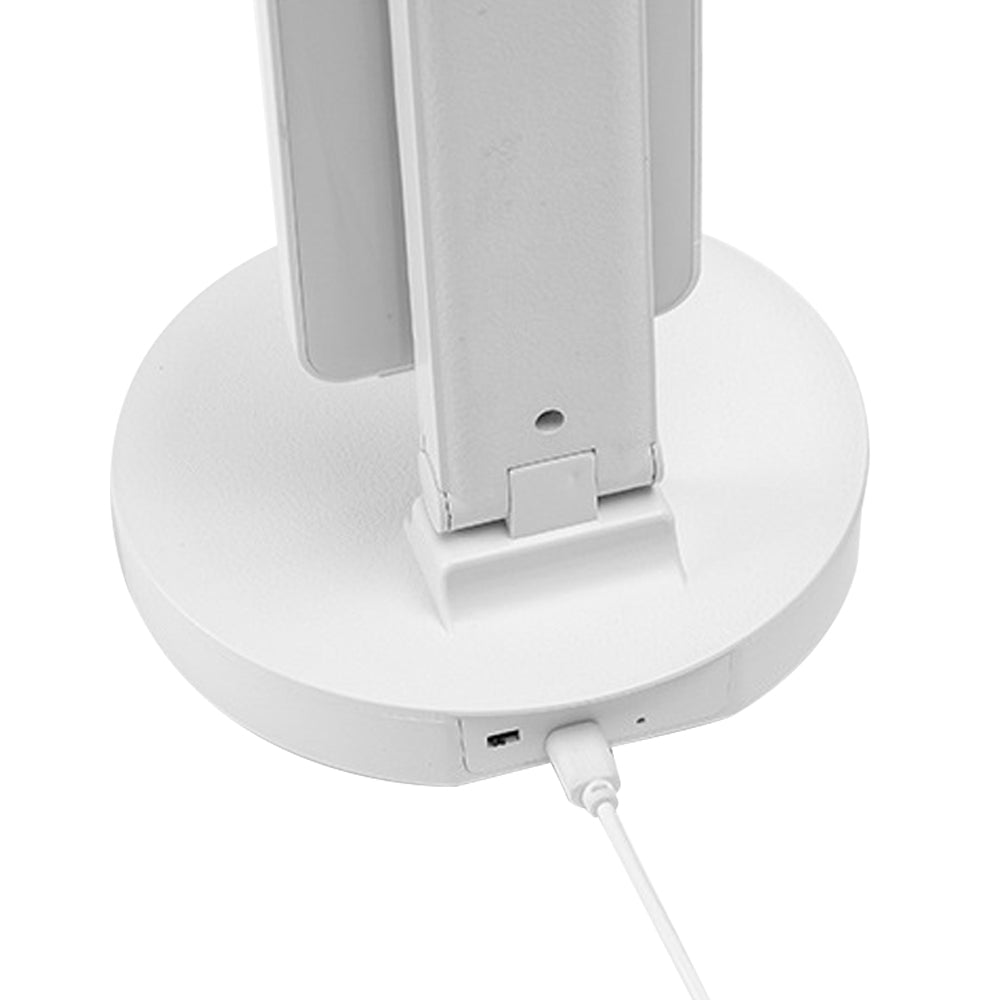 Double Head LED Foldable Touch Control Desk Light