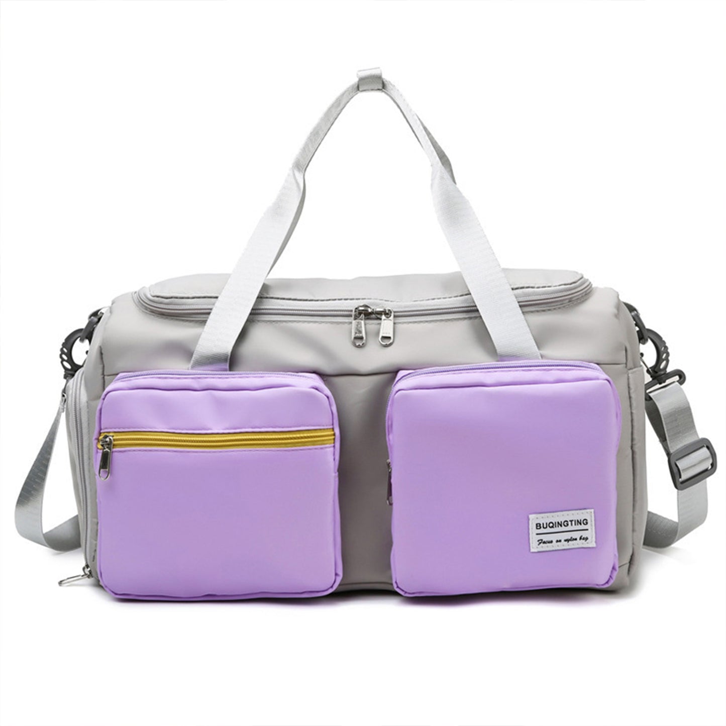 Sports Fitness Gym Bag with Shoes Compartment Duffle Bags