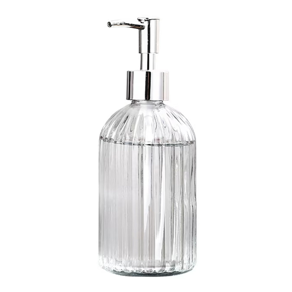 450ml Glass Soap Dispenser for Kitchen Bathroom