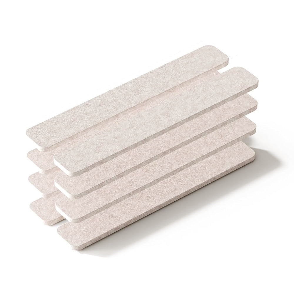 8 Pack Self Adhesive Felt Display Strips with 35 Push Pins for Wall Decor