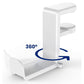 Under Desk Headphone Hook with Rotating Arm