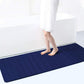 3Pcs Coral Fleece Bathroom Mat Anti Slip Toilet Rugs Fast Absorbent