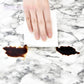 Waterproof Wipeable Elastic Edge Round PVC Print Tablecloth for Kitchen
