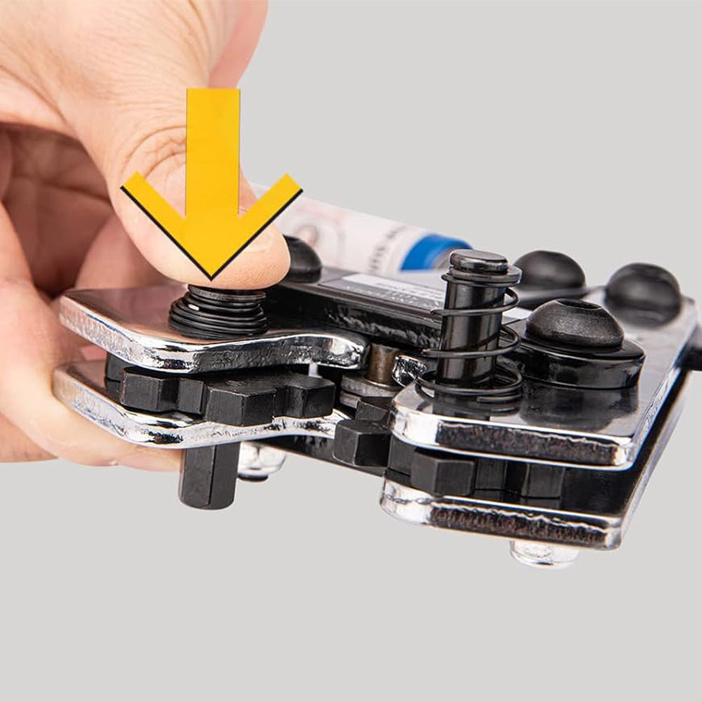 Cable Crimping Tool Kit 360 Degree Rotating Dies for 6 to 50 mm square Cables Set