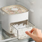 Portable 48 Grids Ice Cube Tray Mould with Lid and Storage Box Scoop Tong Set