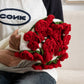 Crochet Rose Bouquet Throw Blanket Handmade-Style 2