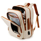 Expandable 26L Commuter Backpack - Water-Resistant Laptop Bag with USB Port