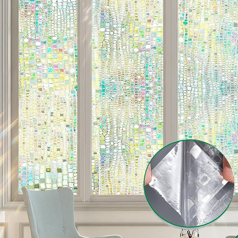 Rainbow Static Cling Glass Window Decoration