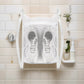 Shoe Laundry Bag for Washing Machine Durable Mesh Drying Bag for Sneakers (42x38cm)