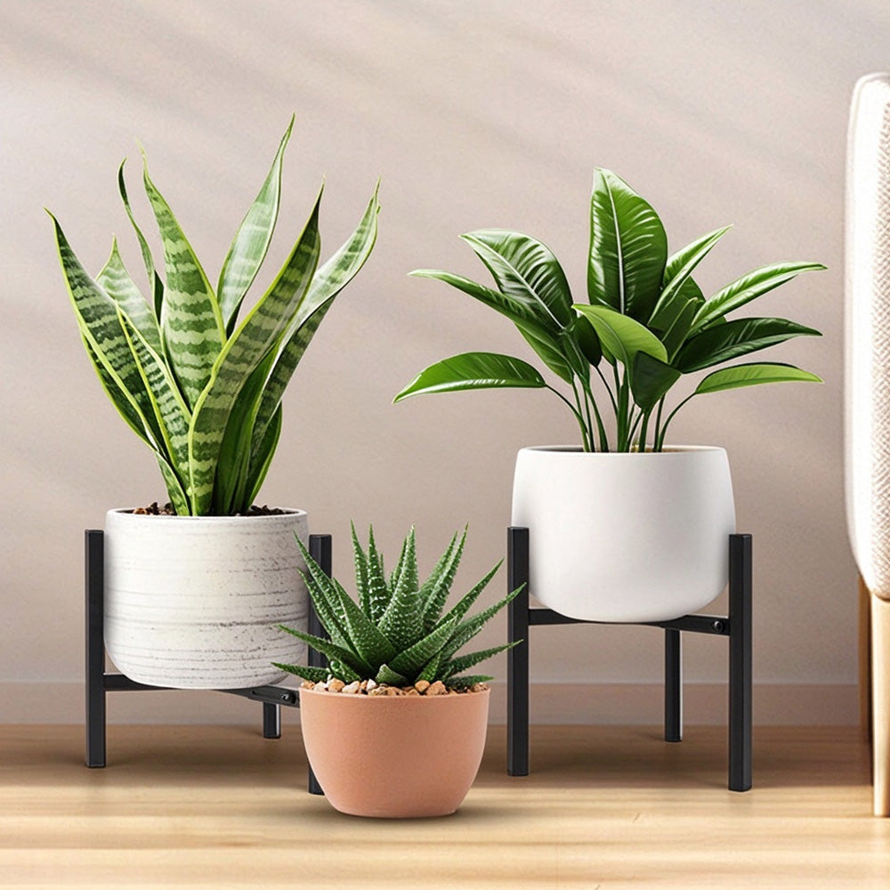 Adjustable Metal Plant Stand for 20.32 to 30.48 cm Flower Pots