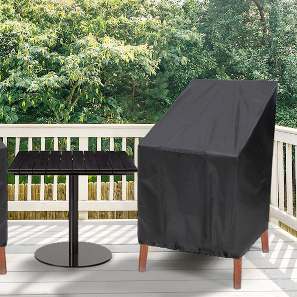 Outdoor Garden Furniture Stackable Chair Cover