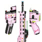 Cool Static Building Block Toy Gun No Shooting Building Blocks Gun Non-Firing Simulation Military Model DIY Assembly Toy