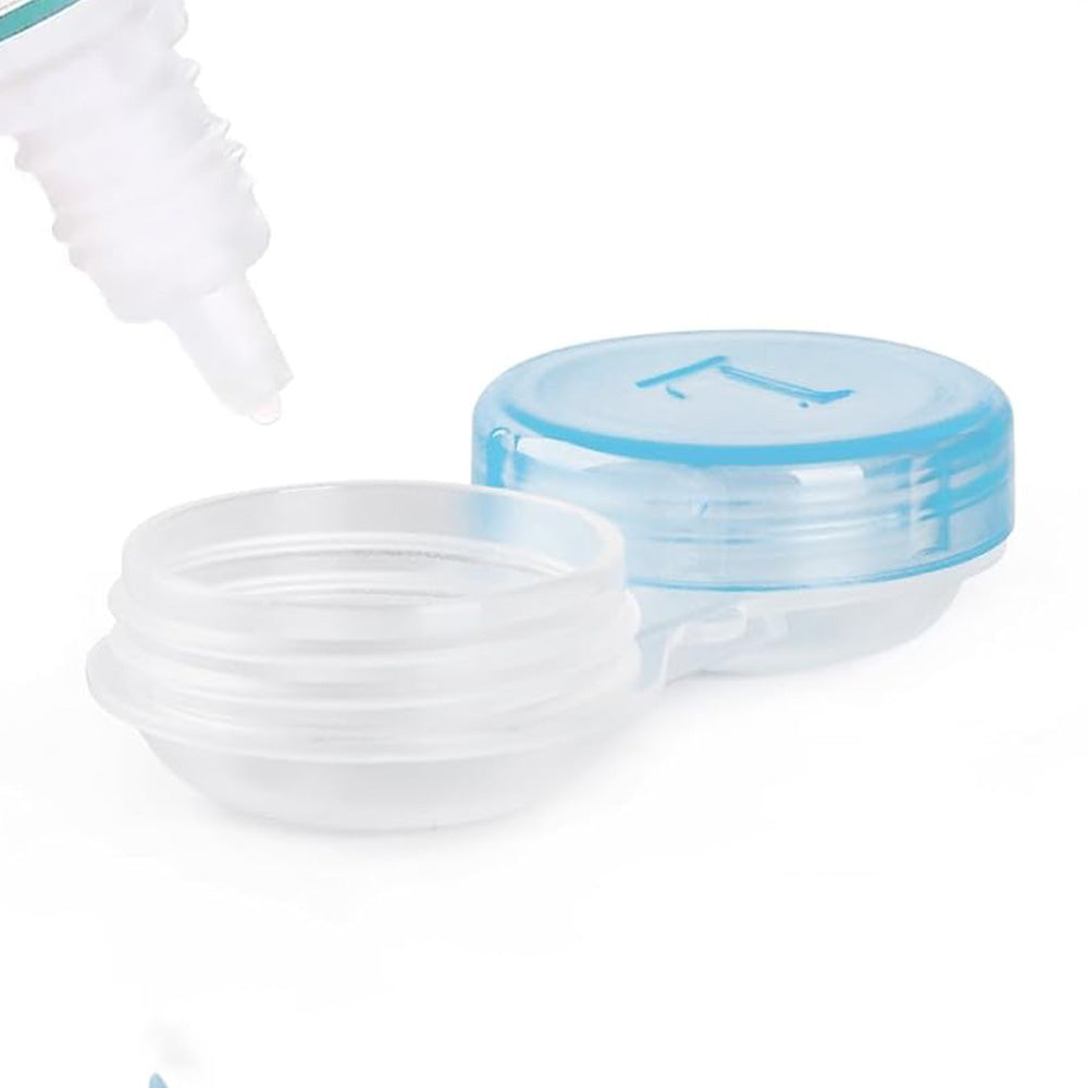 50 Pack Leak-Proof Contact Lens Cases Multi Colour