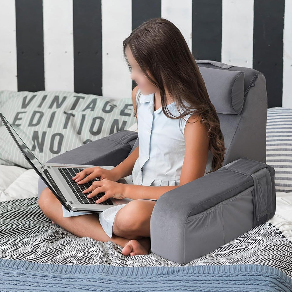 Adjustable Detachable Backrest Reading Pillow for Sitting in Bed