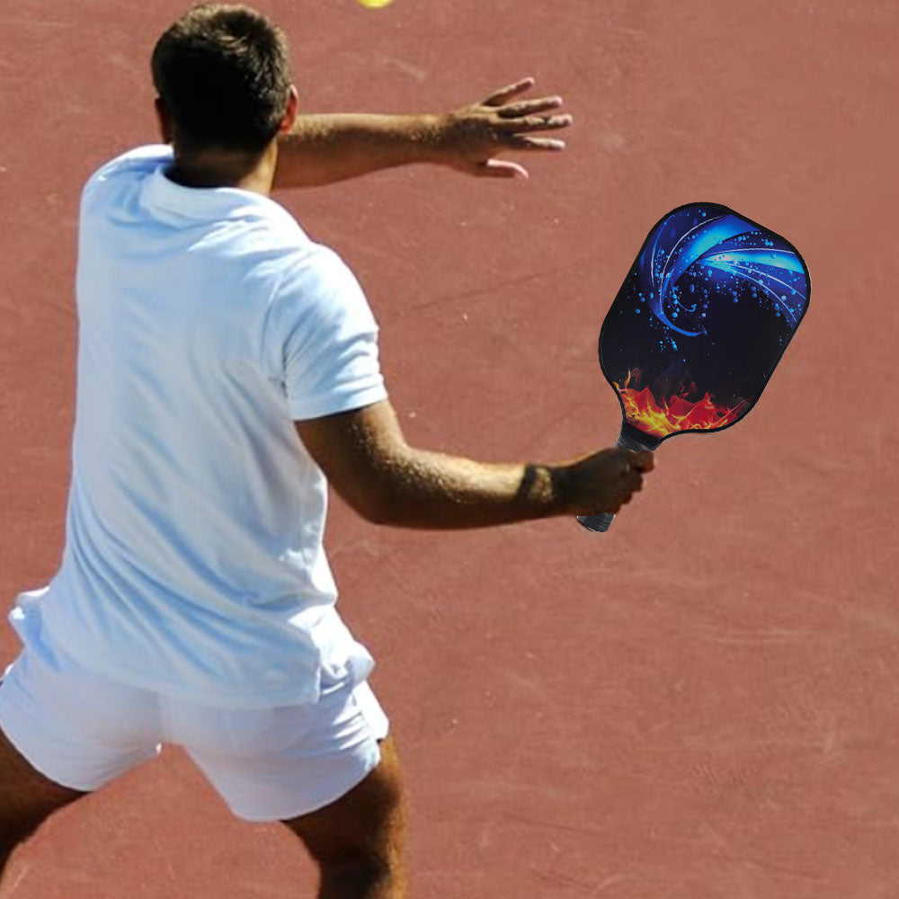 Fiberglass Pickleball Paddles With 4 Balls Pickleball Rackets Set
