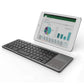 Foldable Bluetooth Keyboard with Touchpad Full-Size Travel Keyboards for Windows iOS Android