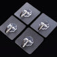 30Pcs 6x6cm Transparent Self-Adhesive Wall Hooks Wall Hanger