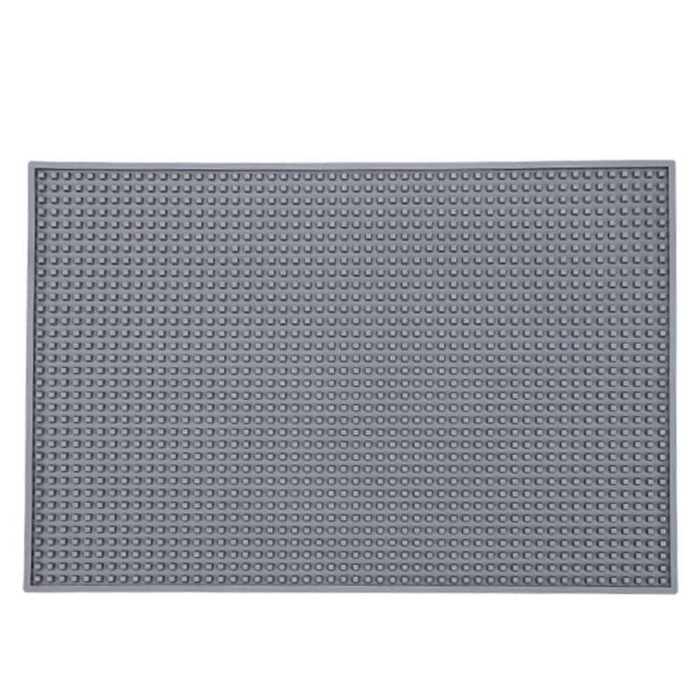 Bar Mat Non Slip Drying Mat for Countertops 45x30cm PVC Bar Service Mat for Home Bar