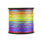 500m Multicolor PE Braided Fishing Line 8 Strands Braid Fishing Line