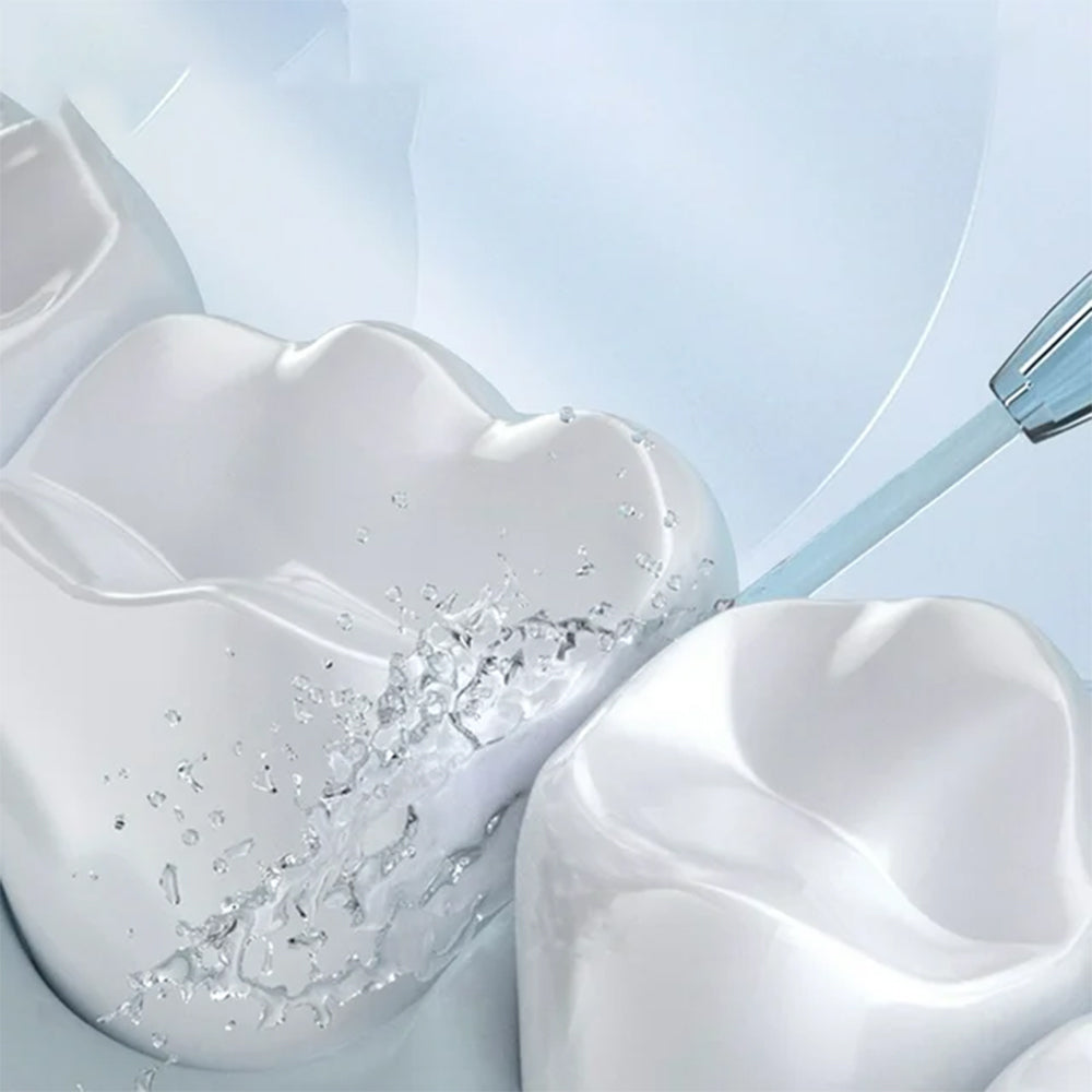 Electric Cordless Water Flosser Oral Irrigator with Five Nozzles